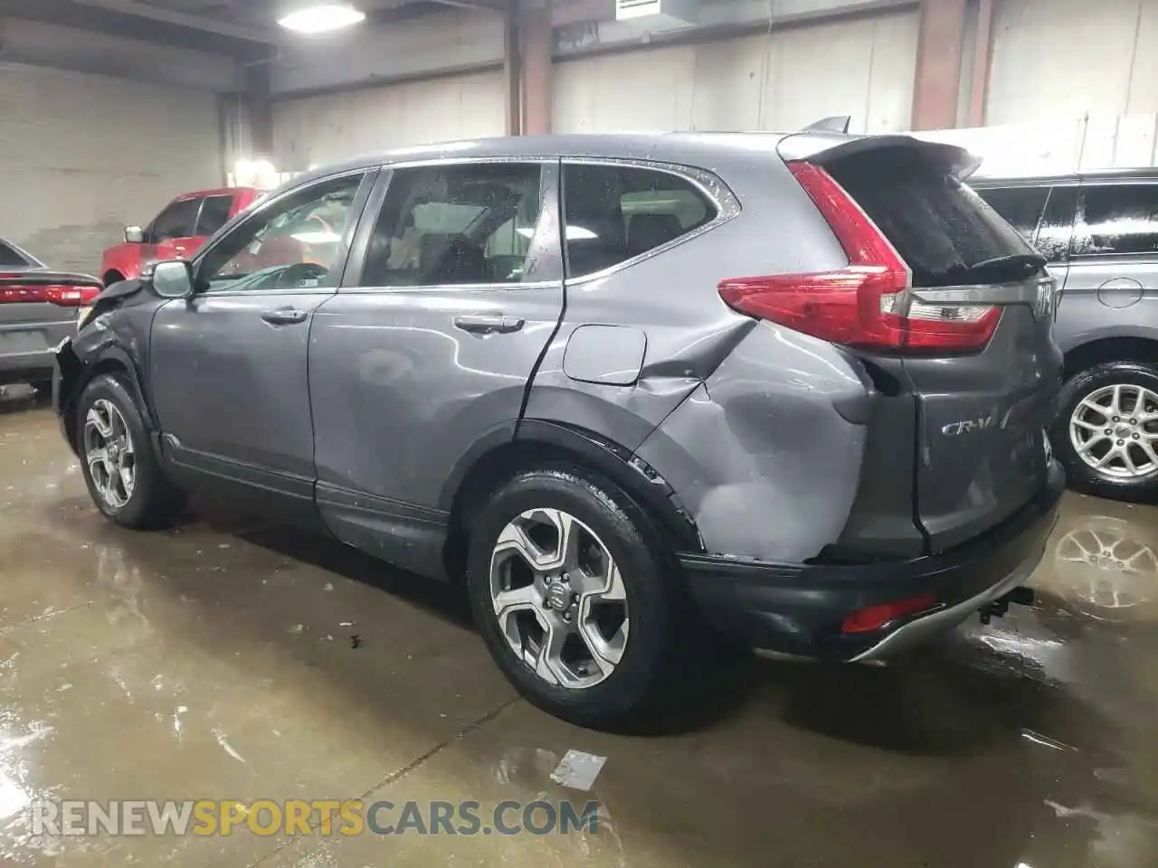 2 Photograph of a damaged car 5J6RW2H83KL021545 HONDA CRV 2019