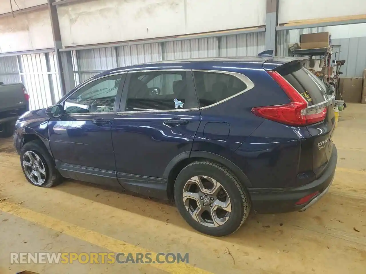 2 fotografías del automóvil dañado 5J6RW2H87KA007188 HONDA CRV 2019
