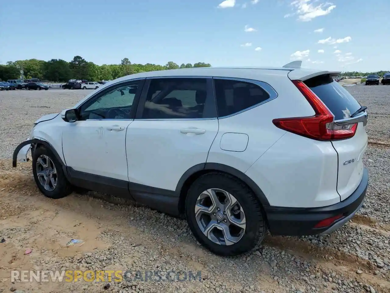 2 Photograph of a damaged car 7FARW1H8XKE024191 HONDA CRV 2019