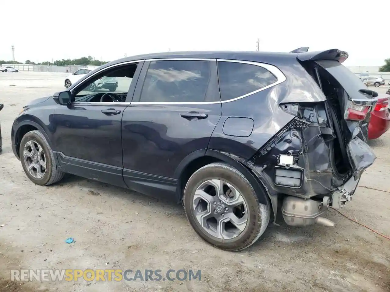 2 fotografías del automóvil dañado 7FARW2H50KE027452 HONDA CRV 2019