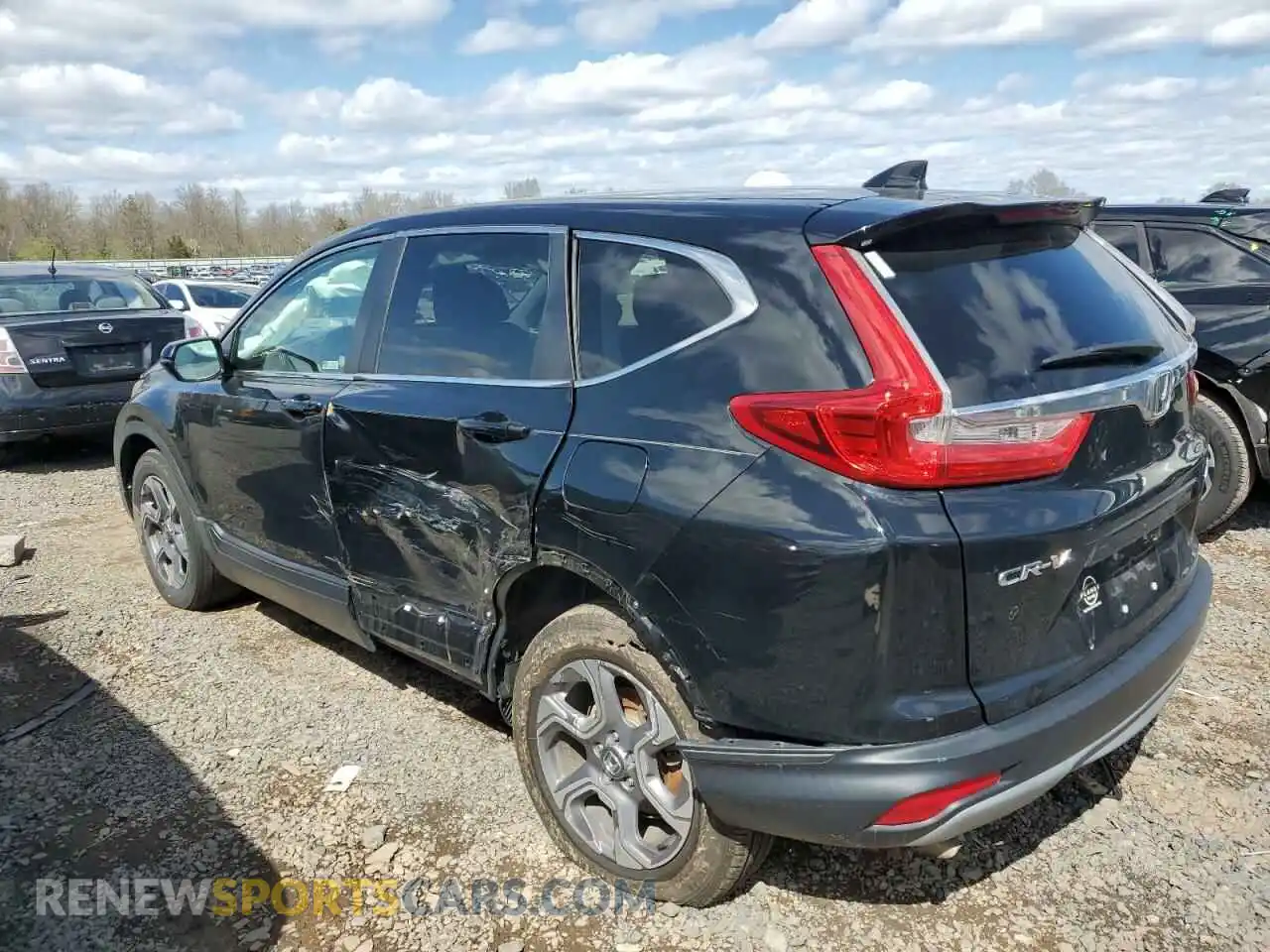 2 Photograph of a damaged car 7FARW2H53KE048764 HONDA CRV 2019