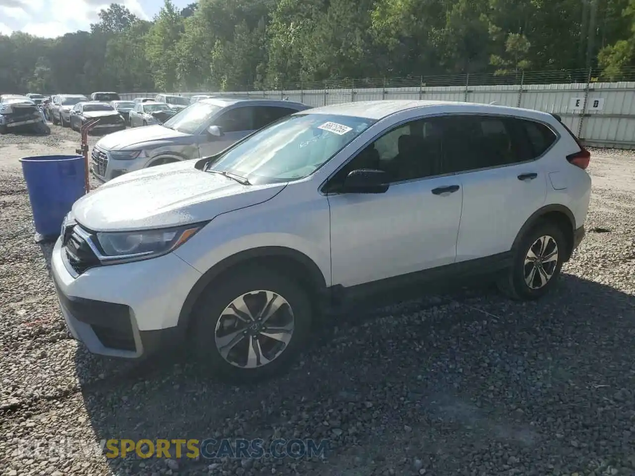 1 Photograph of a damaged car 2HKRW1H23LH416522 HONDA CRV 2020