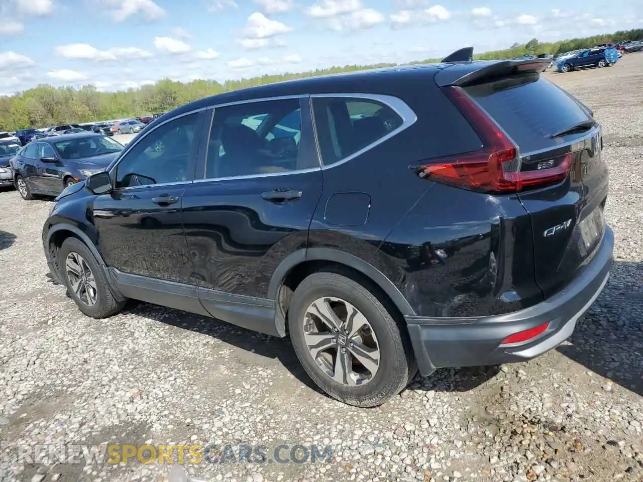 2 Photograph of a damaged car 2HKRW1H25LH406137 HONDA CRV 2020