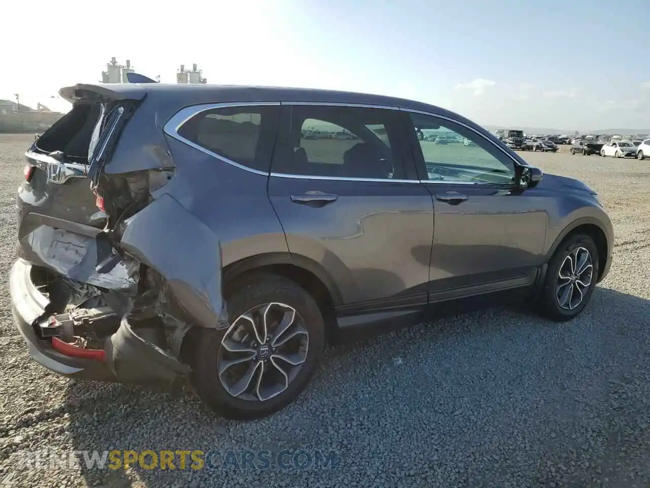 3 Photograph of a damaged car 2HKRW1H87LH428290 HONDA CRV 2020