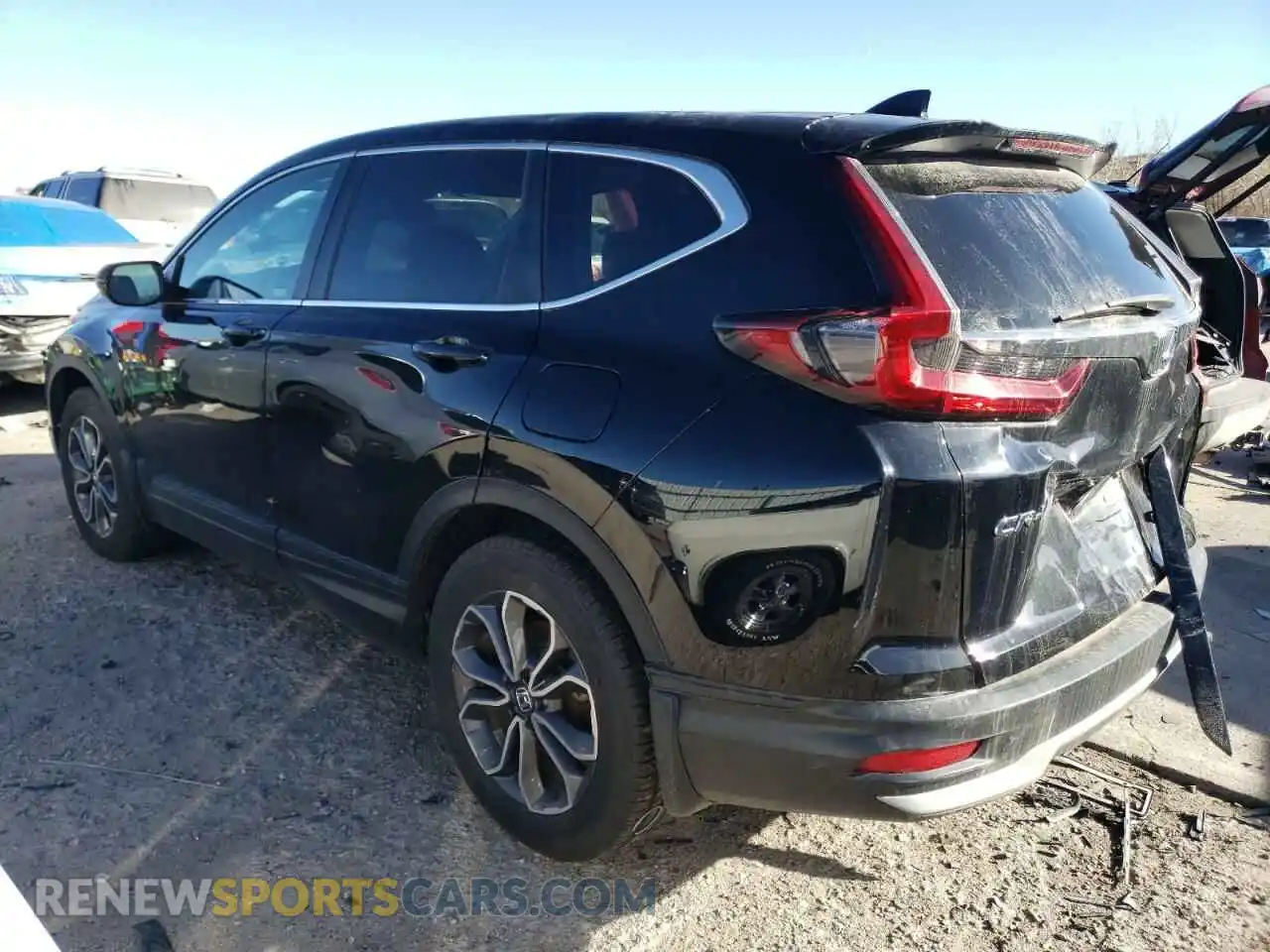 2 Photograph of a damaged car 2HKRW2H88LH683035 HONDA CRV 2020