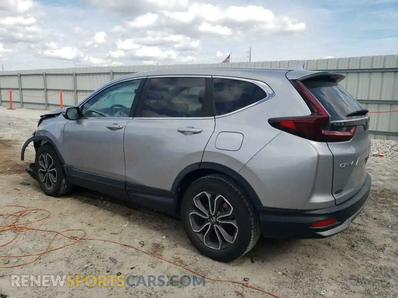 2 Photograph of a damaged car 5J6RW1H58LL013099 HONDA CRV 2020