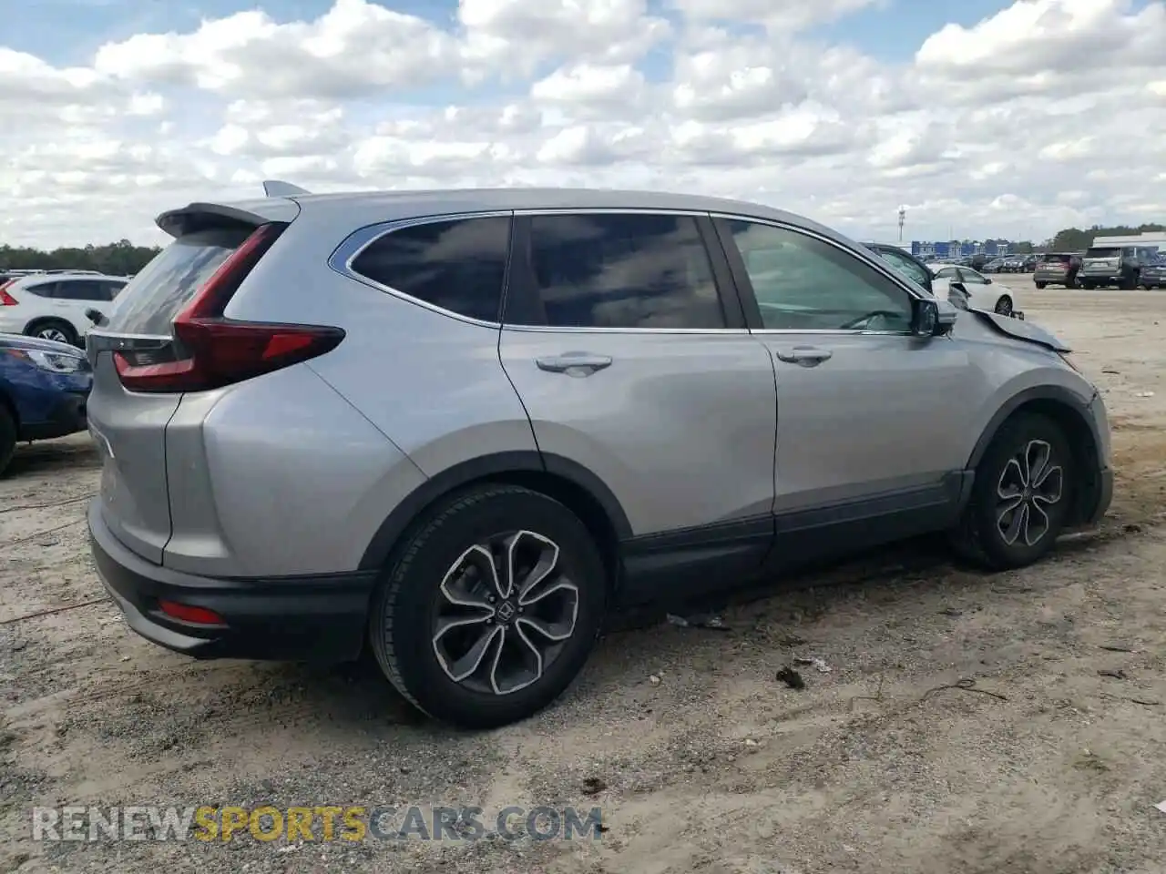 3 Photograph of a damaged car 5J6RW1H58LL013099 HONDA CRV 2020