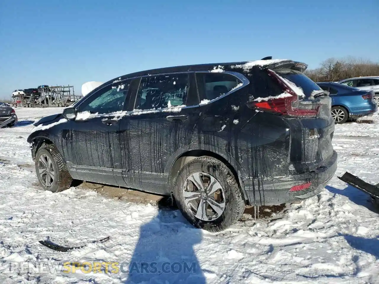 2 Photograph of a damaged car 5J6RW2H20LL002934 HONDA CRV 2020
