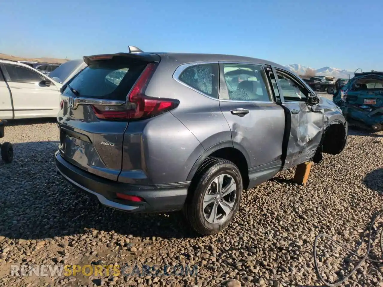 3 Photograph of a damaged car 5J6RW2H22LL012378 HONDA CRV 2020