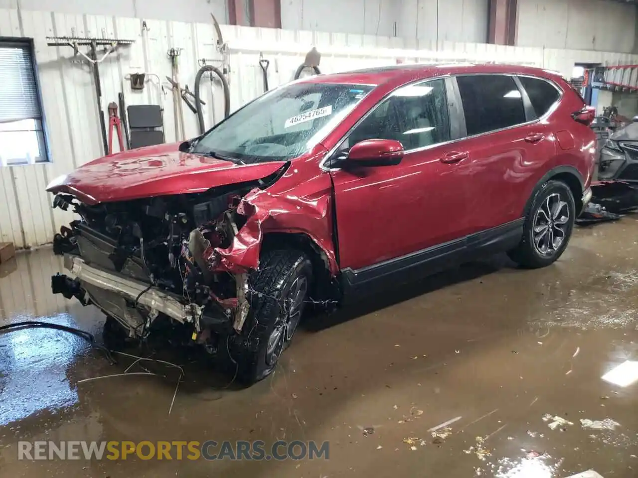 1 Photograph of a damaged car 5J6RW2H52LL004775 HONDA CRV 2020
