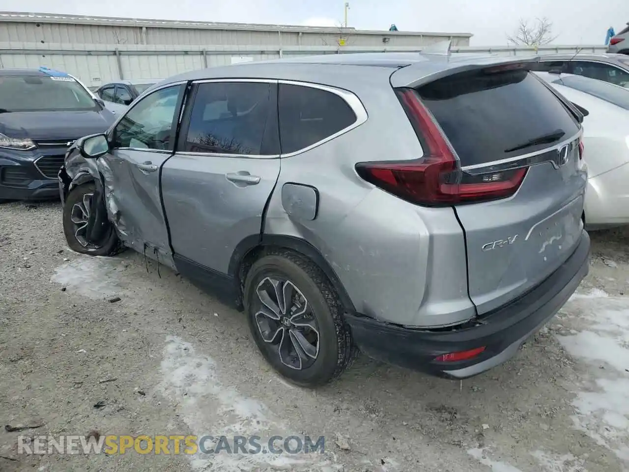 2 Photograph of a damaged car 5J6RW2H53LL030446 HONDA CRV 2020