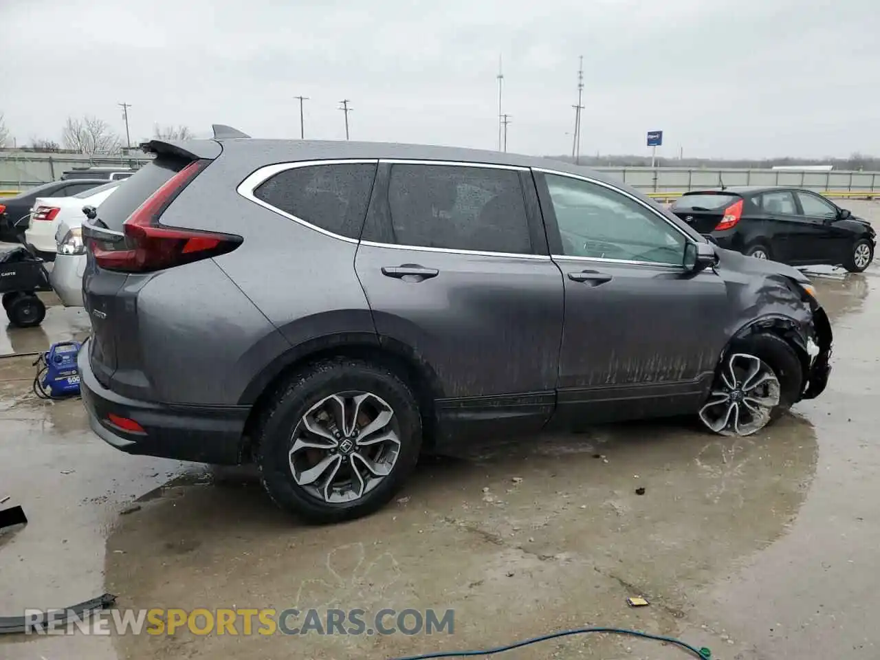 3 Photograph of a damaged car 5J6RW2H54LL040600 HONDA CRV 2020