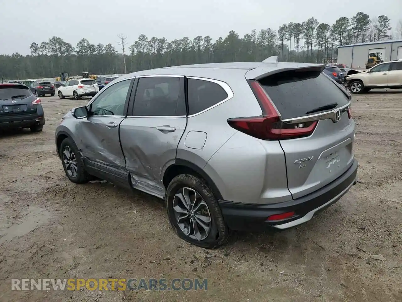 2 Фотография поврежденного автомобиля 5J6RW2H57LA001656 HONDA CRV 2020