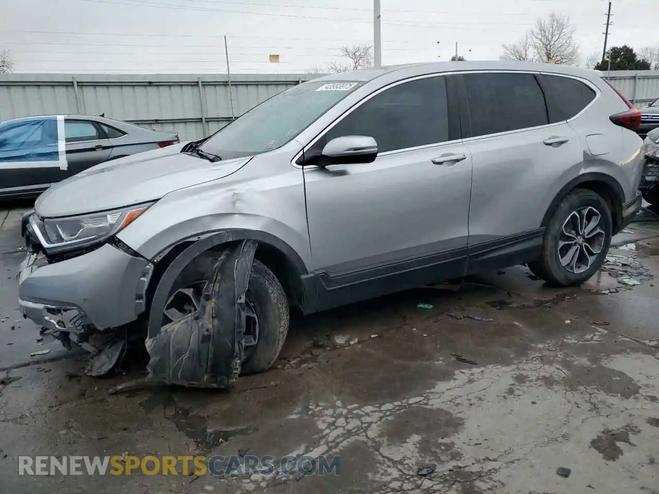 1 Photograph of a damaged car 5J6RW2H58LL027624 HONDA CRV 2020