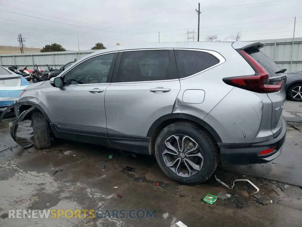 2 Photograph of a damaged car 5J6RW2H58LL027624 HONDA CRV 2020