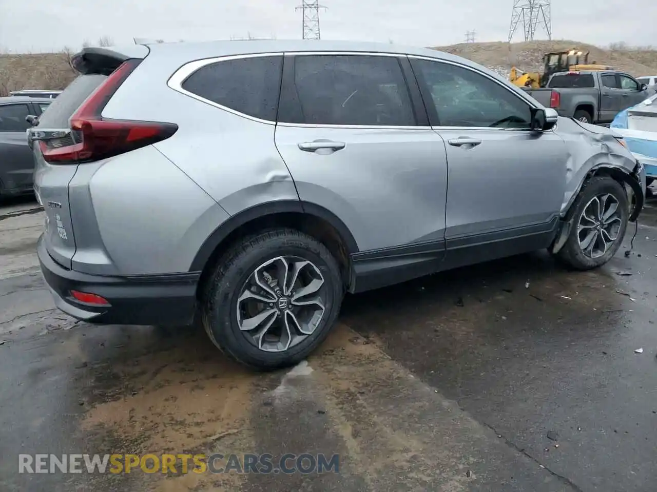 3 Photograph of a damaged car 5J6RW2H58LL027624 HONDA CRV 2020