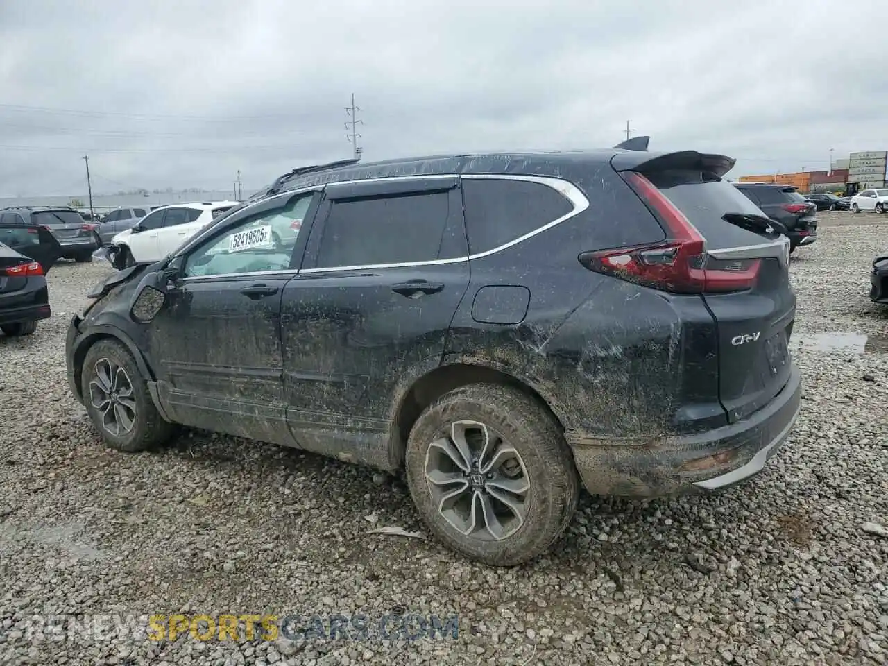 2 fotografías del automóvil dañado 5J6RW2H81LL046557 HONDA CRV 2020