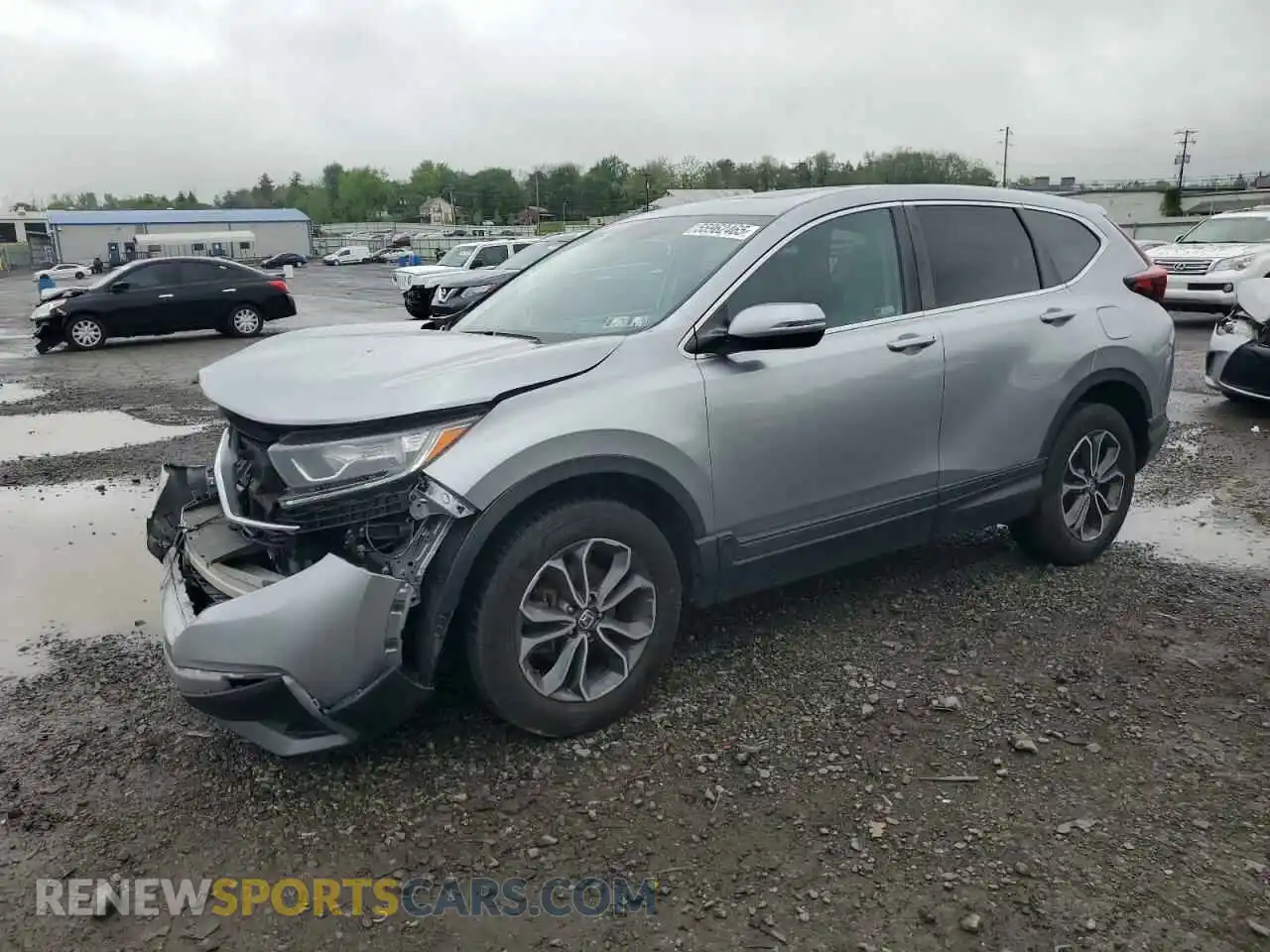1 Photograph of a damaged car 5J6RW2H86LL039863 HONDA CRV 2020