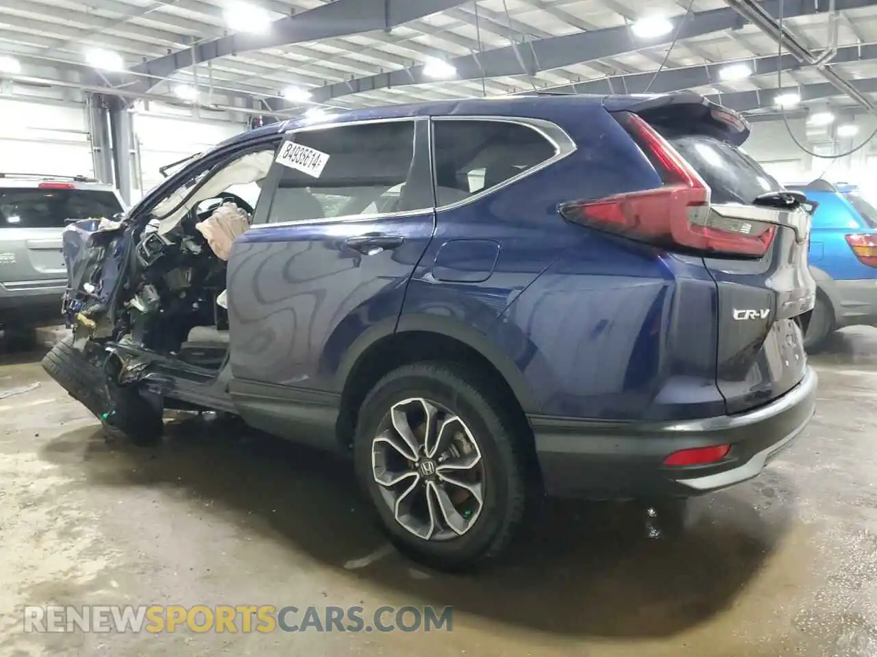 2 Photograph of a damaged car 5J6RW2H88LL031540 HONDA CRV 2020