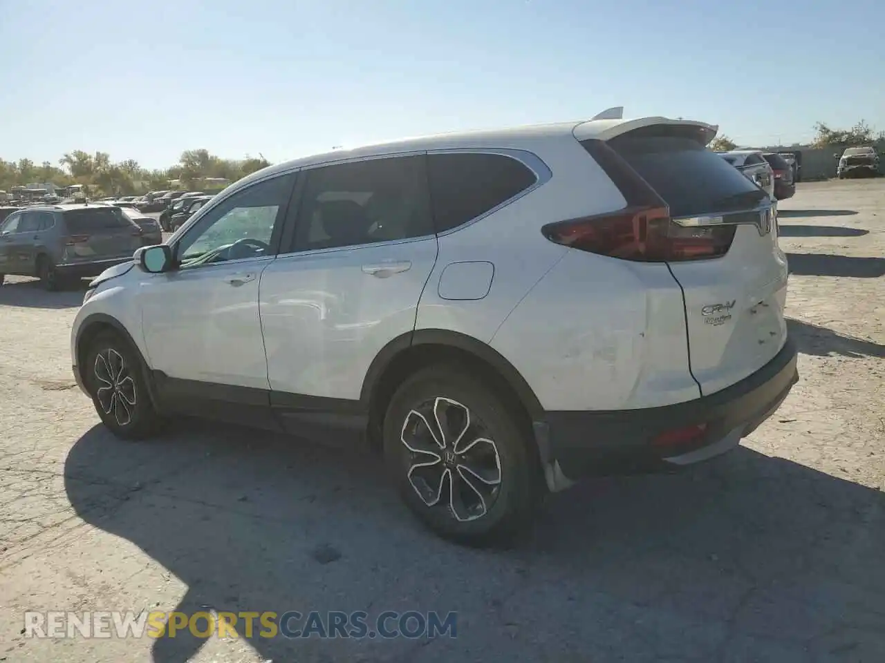 2 fotografías del automóvil dañado 5J6RW2H89LL032471 HONDA CRV 2020
