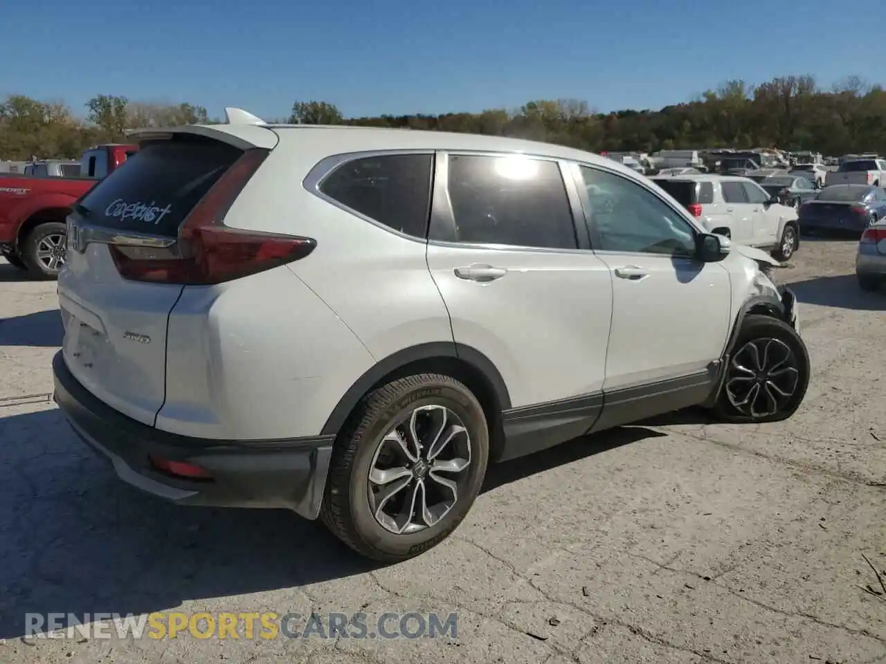 3 fotografías del automóvil dañado 5J6RW2H89LL032471 HONDA CRV 2020