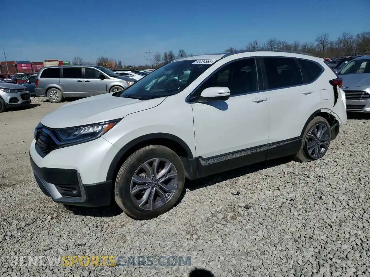 1 Photograph of a damaged car 5J6RW2H96LL024594 HONDA CRV 2020