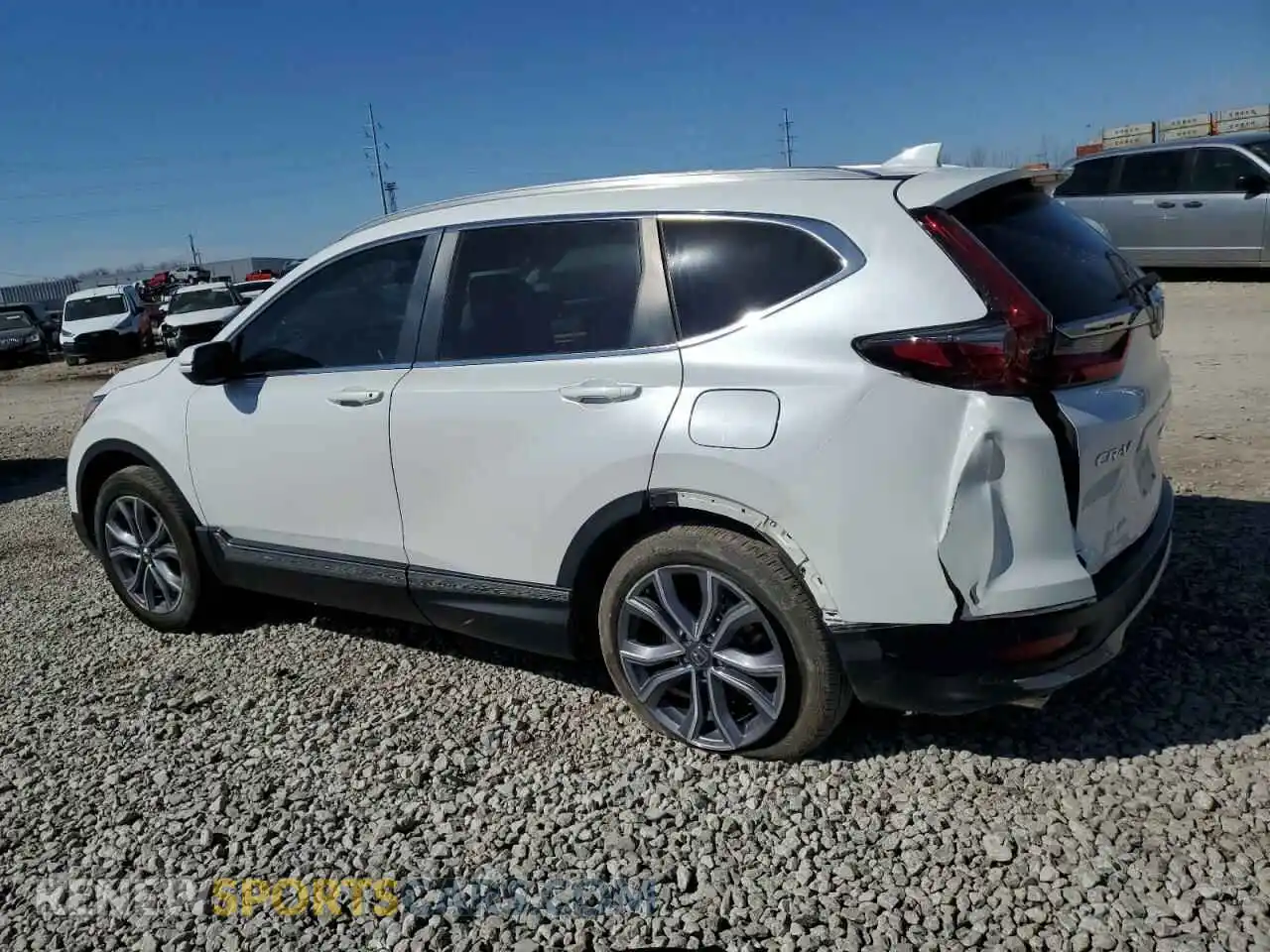 2 Photograph of a damaged car 5J6RW2H96LL024594 HONDA CRV 2020