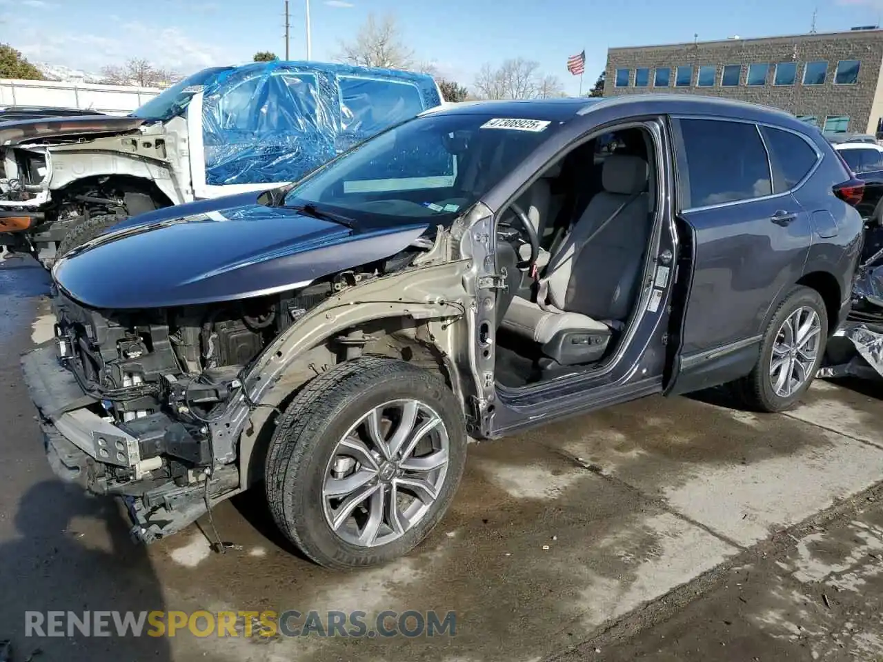 1 Photograph of a damaged car 5J6RW2H99LL027408 HONDA CRV 2020