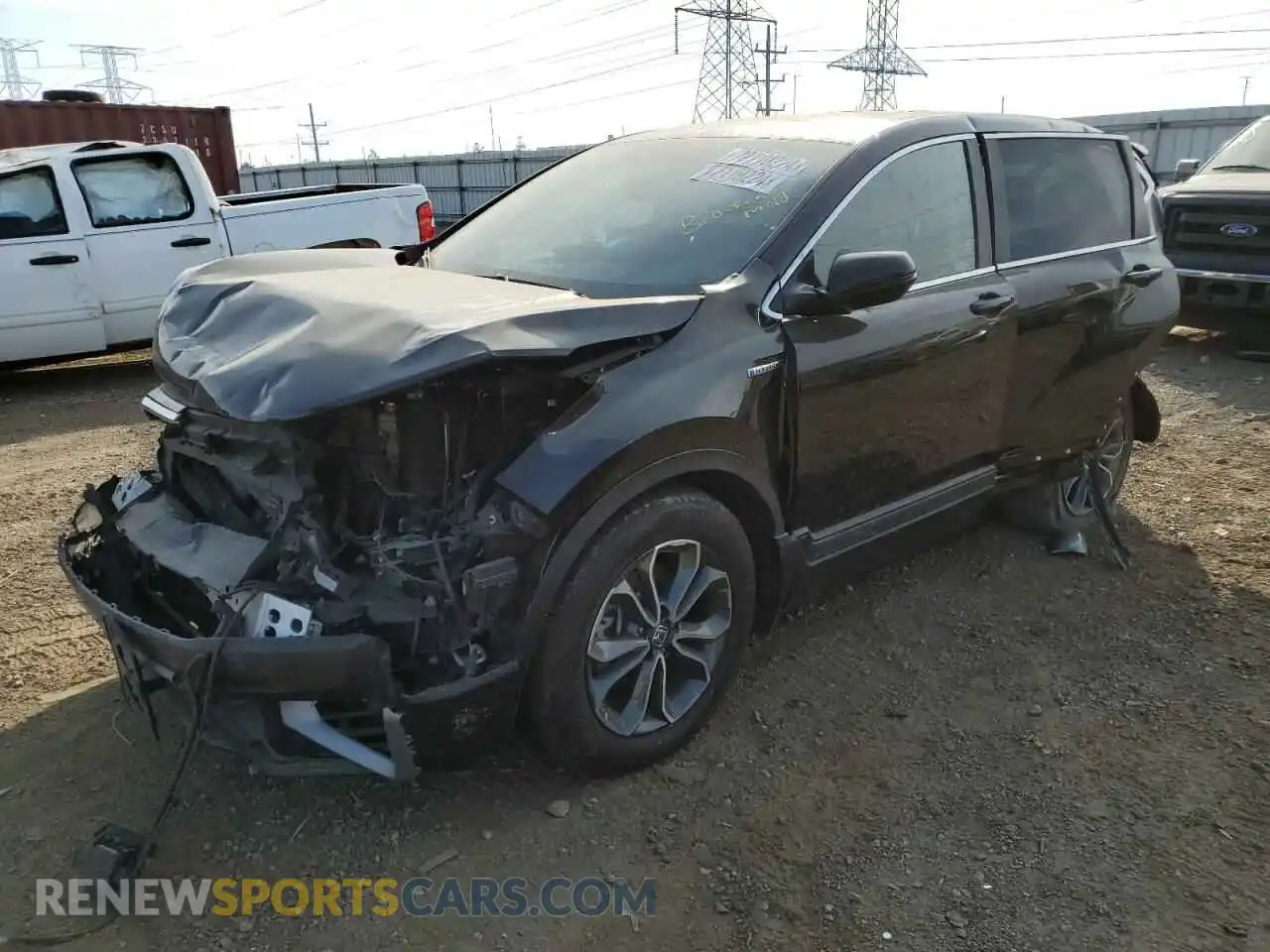 1 Photograph of a damaged car 7FART6H54LE025253 HONDA CRV 2020