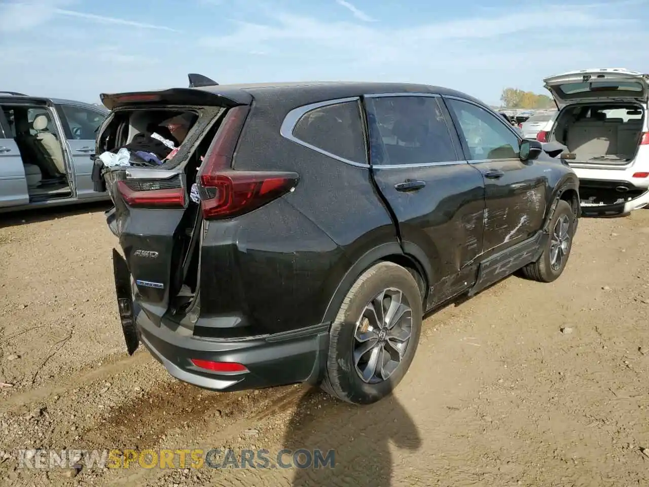 3 Photograph of a damaged car 7FART6H54LE025253 HONDA CRV 2020