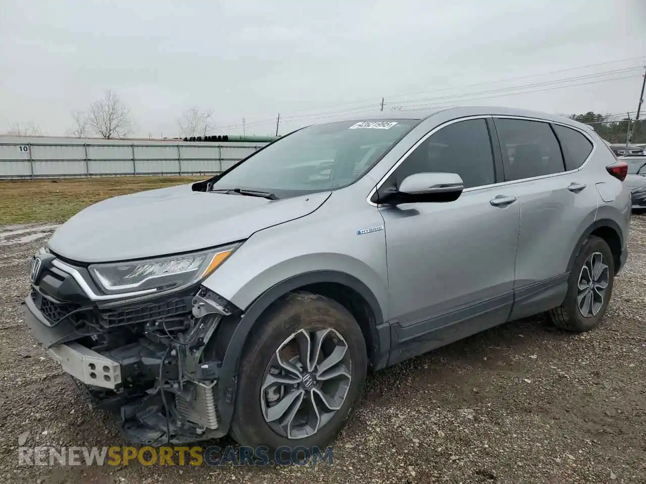 1 Photograph of a damaged car 7FART6H59LE015513 HONDA CRV 2020