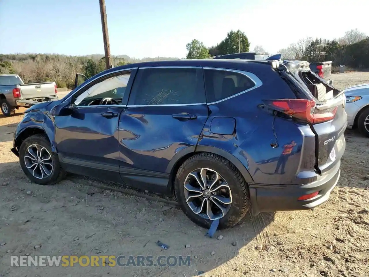 2 Photograph of a damaged car 7FART6H82LE004699 HONDA CRV 2020