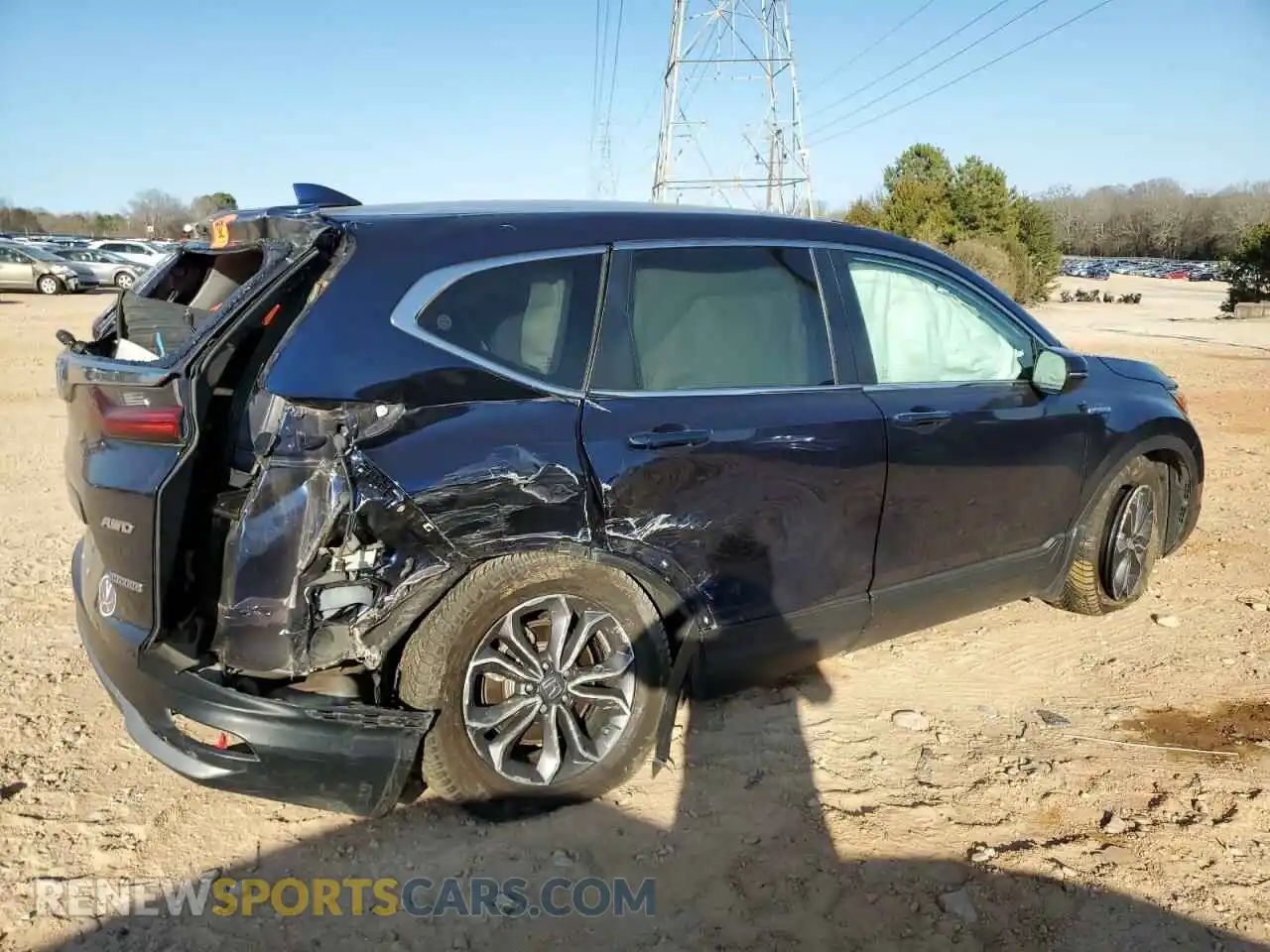 3 Photograph of a damaged car 7FART6H82LE004699 HONDA CRV 2020