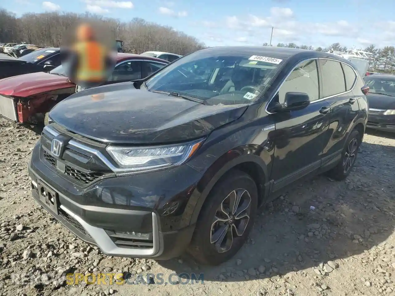 1 Photograph of a damaged car 7FART6H83LE009183 HONDA CRV 2020