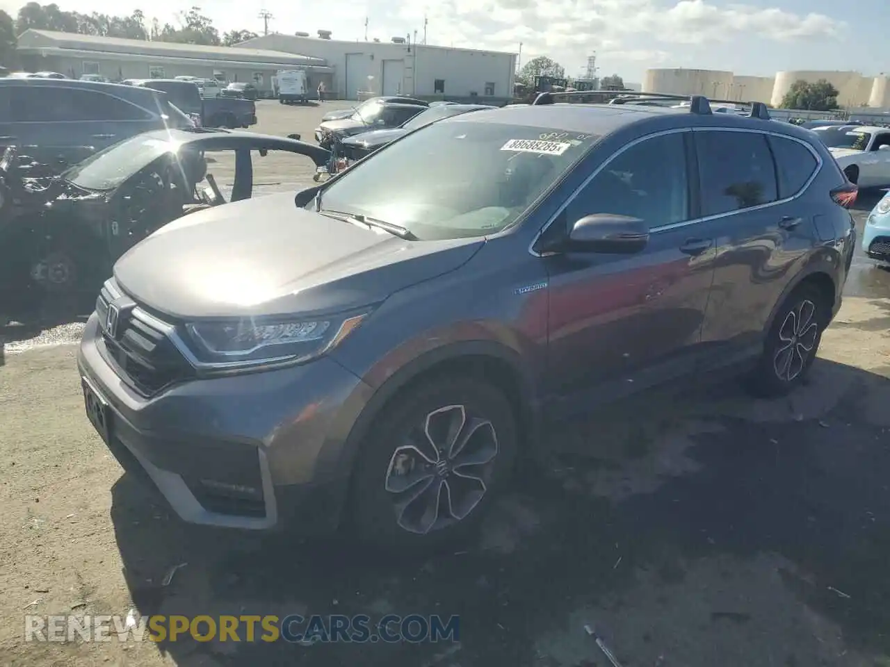 1 Photograph of a damaged car 7FART6H84LE024923 HONDA CRV 2020