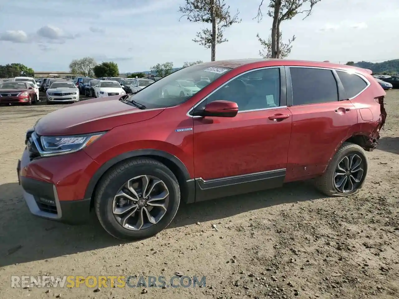 1 Photograph of a damaged car 7FART6H86LE005290 HONDA CRV 2020
