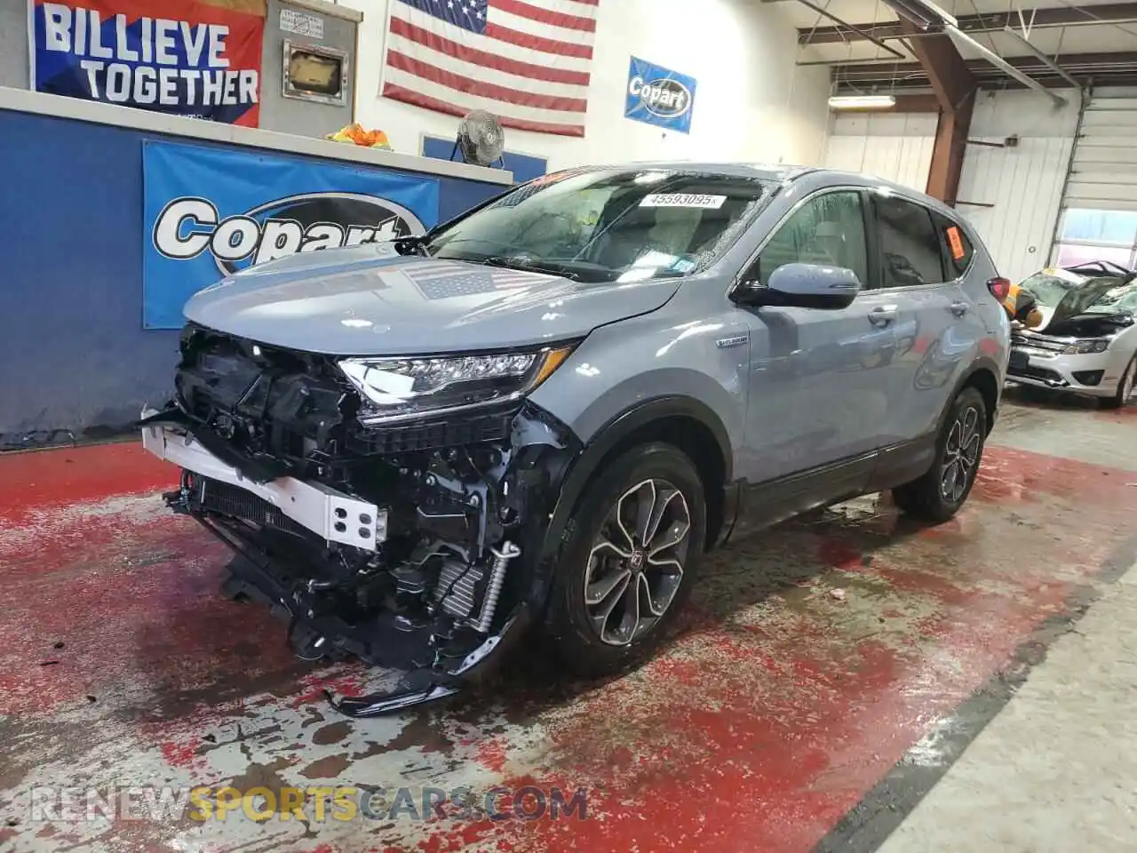 1 Photograph of a damaged car 7FART6H88LE011589 HONDA CRV 2020