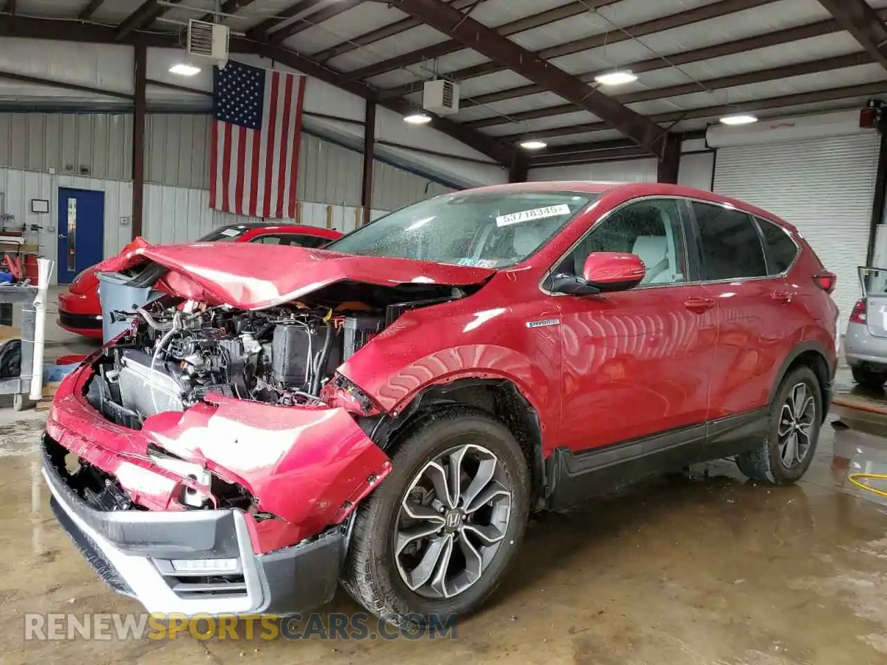 1 Photograph of a damaged car 7FART6H88LE015691 HONDA CRV 2020