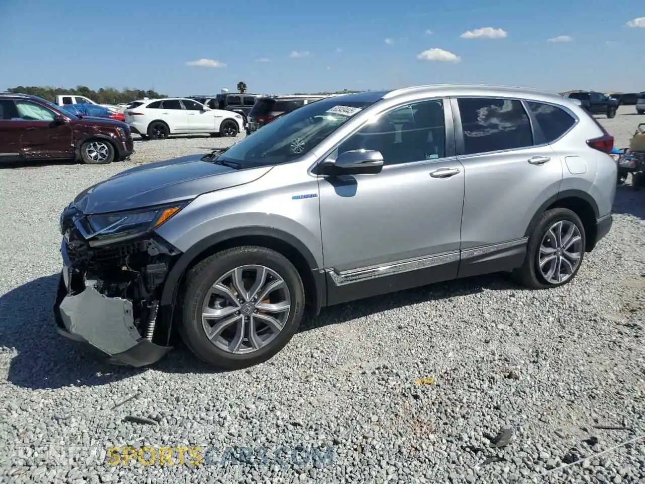 1 Photograph of a damaged car 7FART6H98LE003680 HONDA CRV 2020