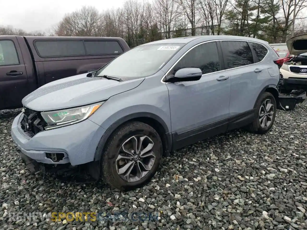 1 Photograph of a damaged car 7FARW1H52LE015279 HONDA CRV 2020