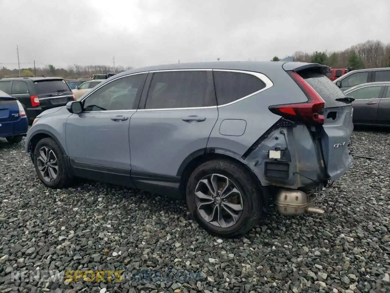 2 Photograph of a damaged car 7FARW1H52LE015279 HONDA CRV 2020