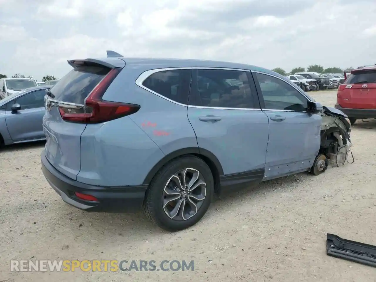 3 Photograph of a damaged car 7FARW1H55LE009444 HONDA CRV 2020