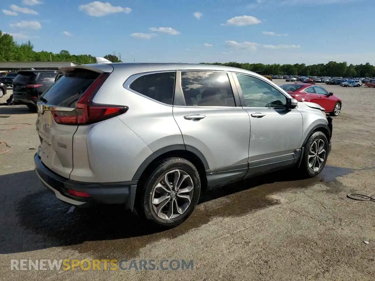 3 Photograph of a damaged car 7FARW1H57LE015147 HONDA CRV 2020