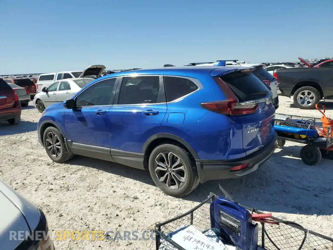2 Photograph of a damaged car 7FARW1H87LE006703 HONDA CRV 2020