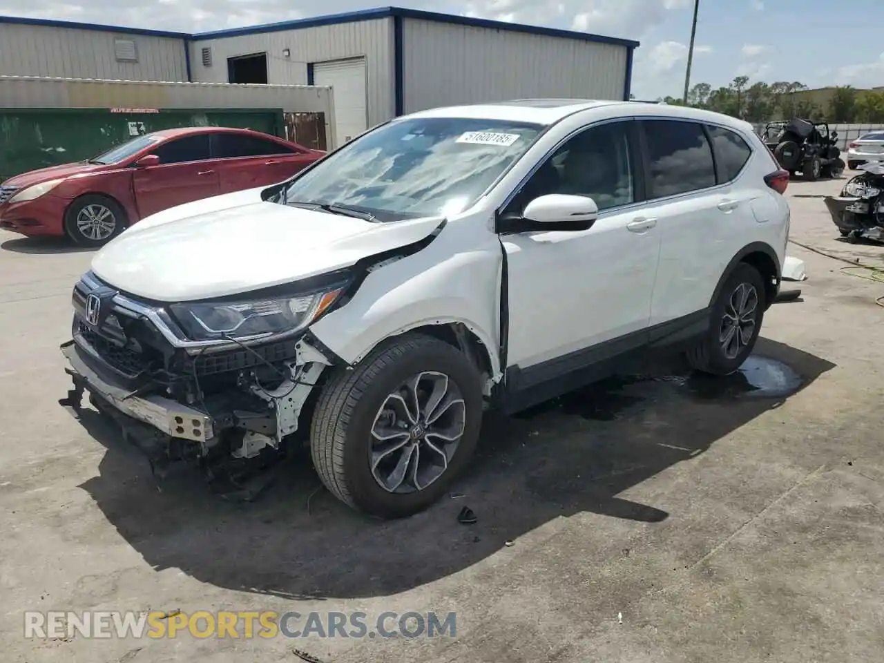 1 Photograph of a damaged car 7FARW1H8XLE030025 HONDA CRV 2020