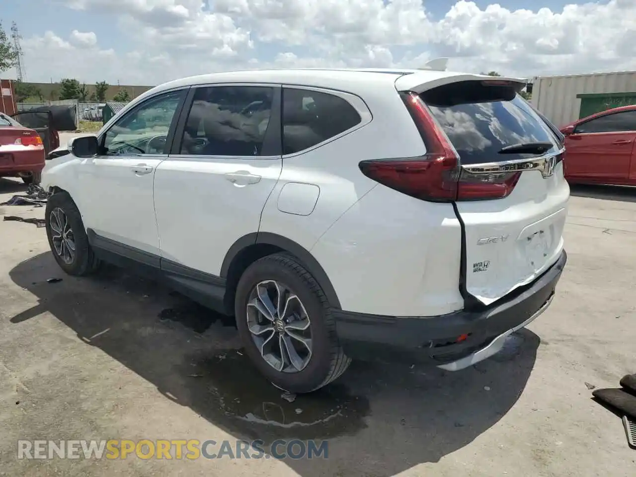 2 Photograph of a damaged car 7FARW1H8XLE030025 HONDA CRV 2020
