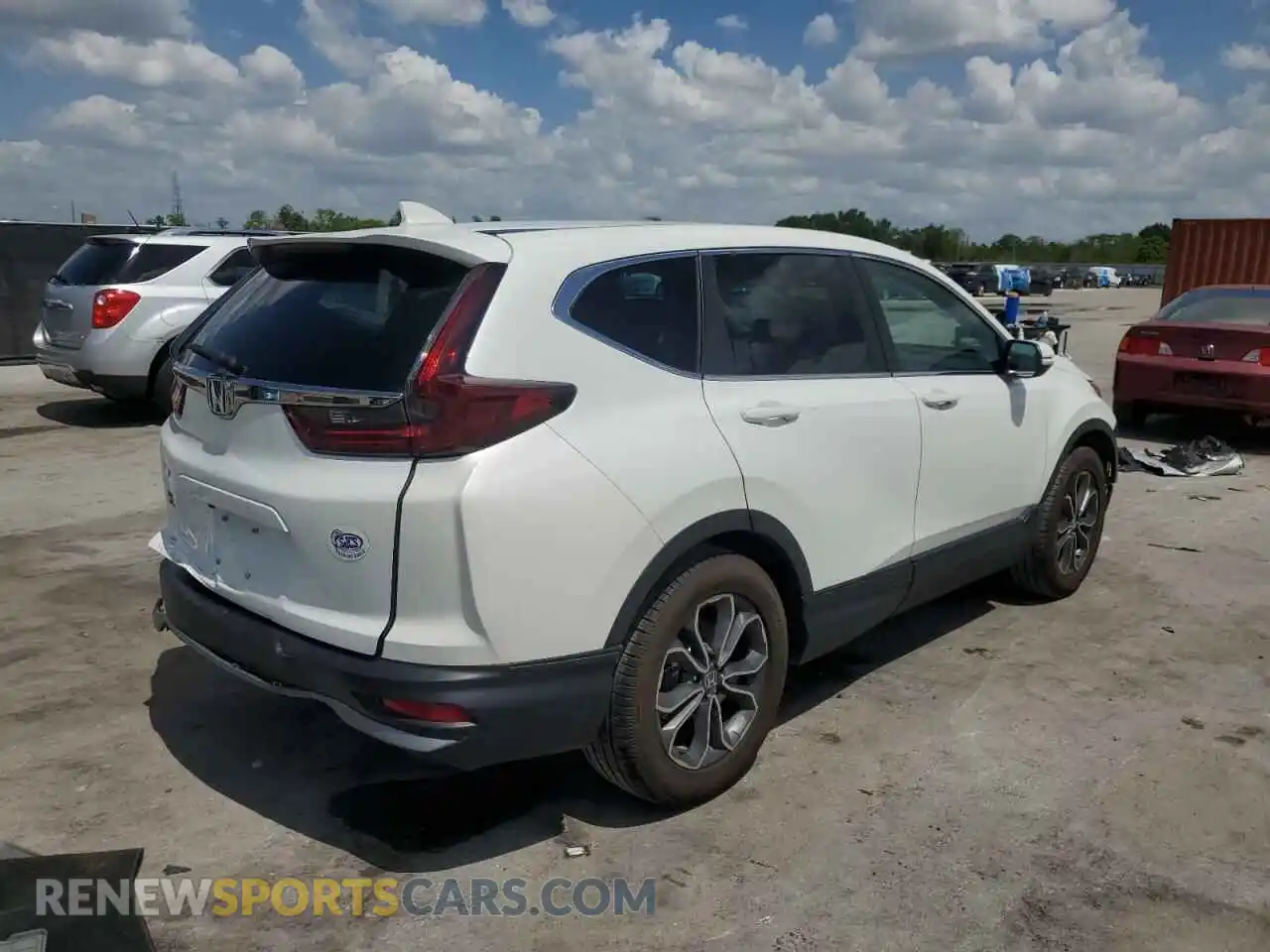3 Photograph of a damaged car 7FARW1H8XLE030025 HONDA CRV 2020