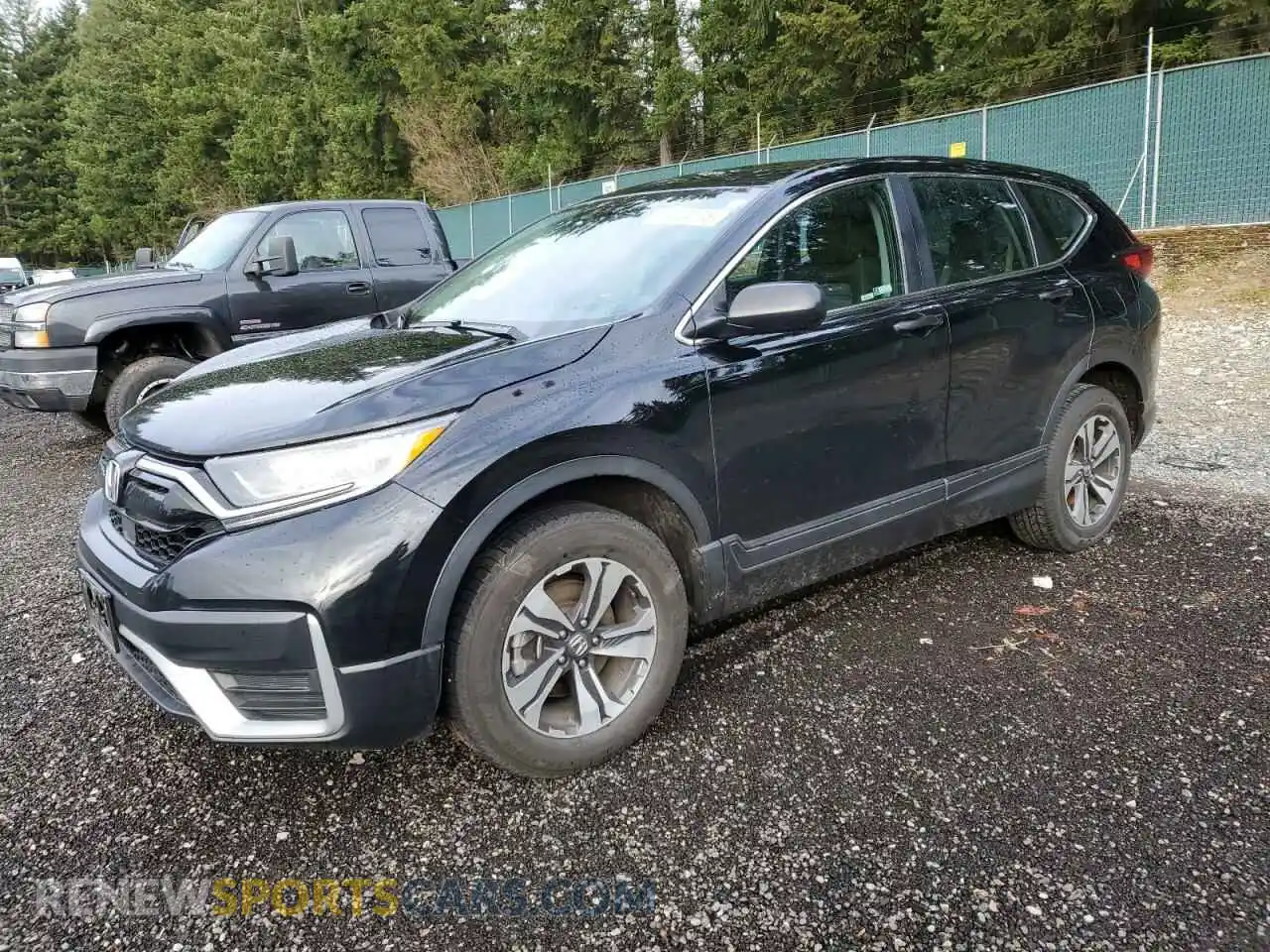 1 Photograph of a damaged car 7FARW2H29LE003710 HONDA CRV 2020