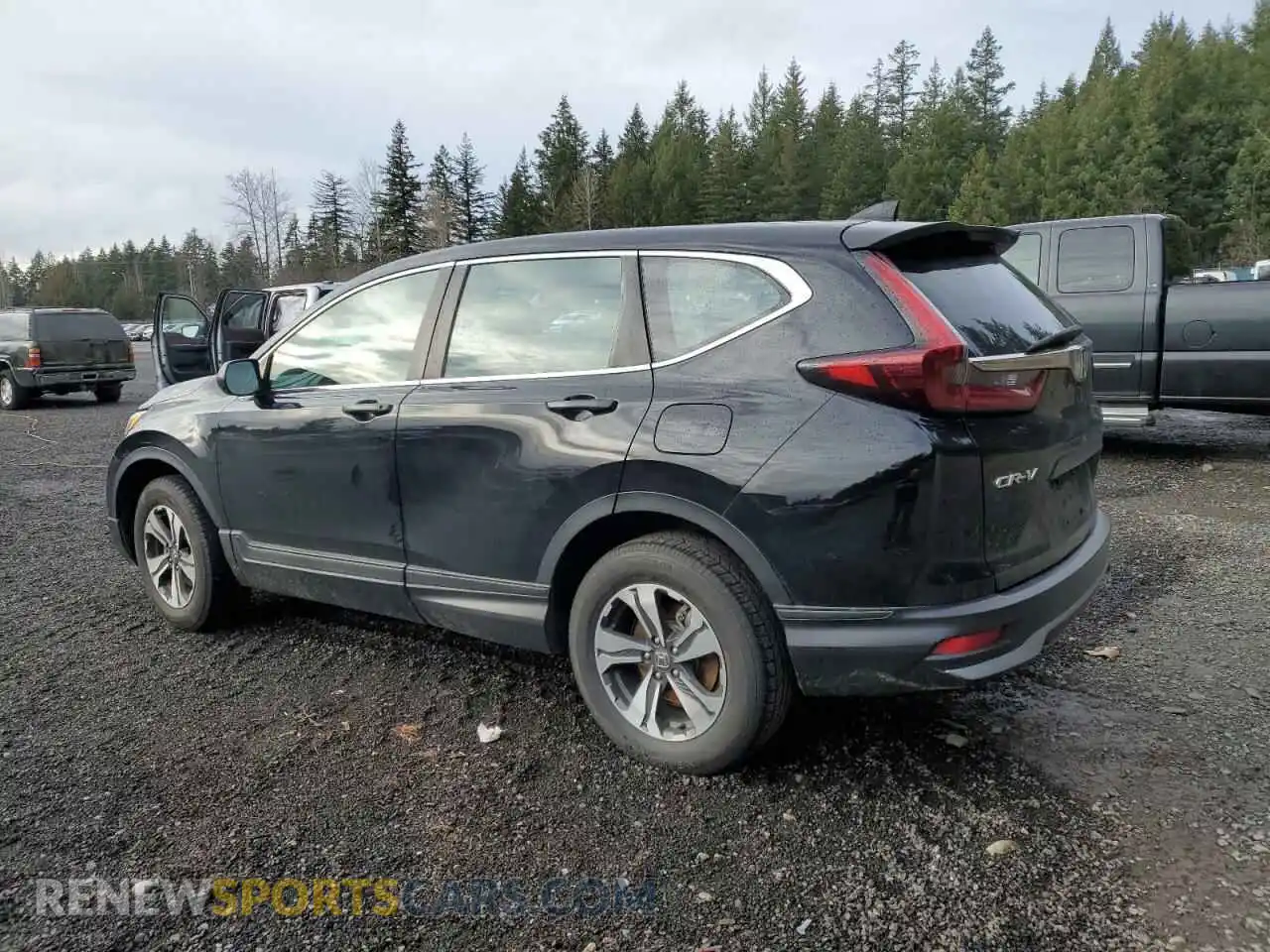 2 Photograph of a damaged car 7FARW2H29LE003710 HONDA CRV 2020