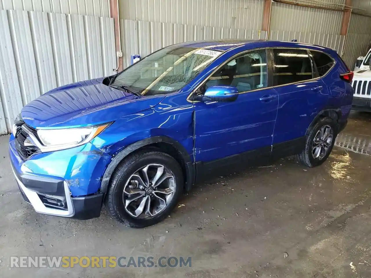 1 Photograph of a damaged car 7FARW2H53LE001445 HONDA CRV 2020